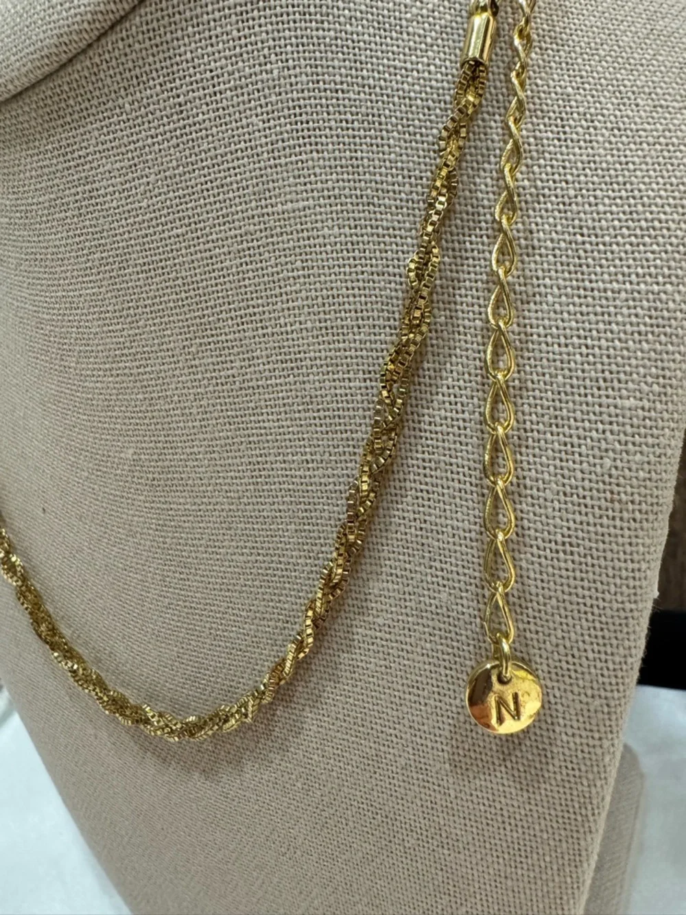 Nordstrom Rack Shimmering Gold Rope Necklace - Picture 4 of 5